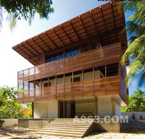 葡萄牙事务所在巴西设计度假住宅“卡萨热带”