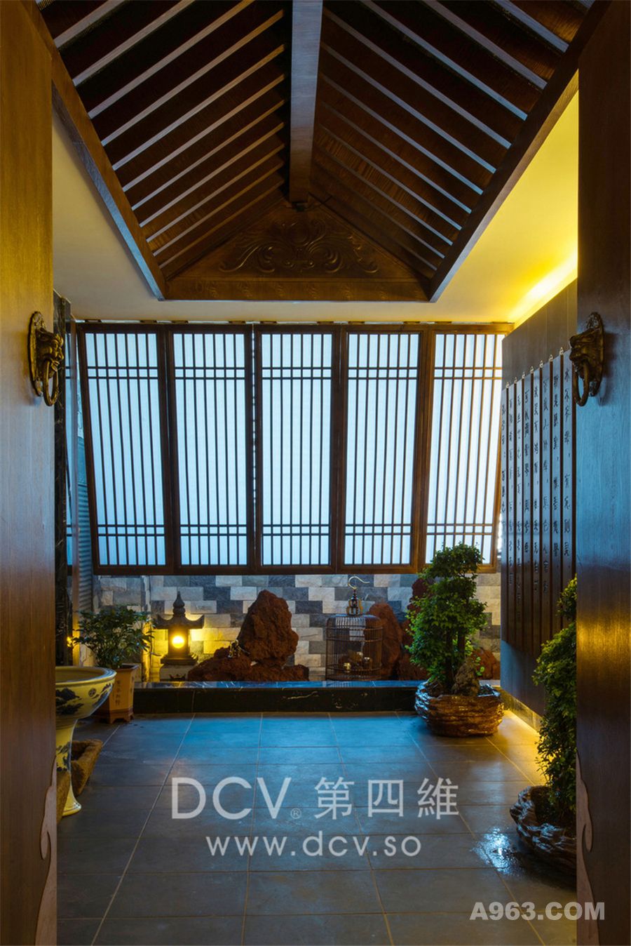 西安常去的中式禅意餐厅设计-宝鸡青阶茶室说明