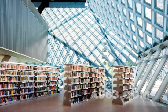 OMA经典设计作品：西雅图中央图书馆