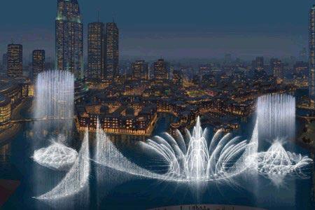 迪拜将建世界上最大的音乐喷泉_中华室内设计