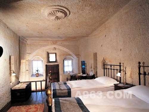 土耳其的洞穴酒店效果图设计　