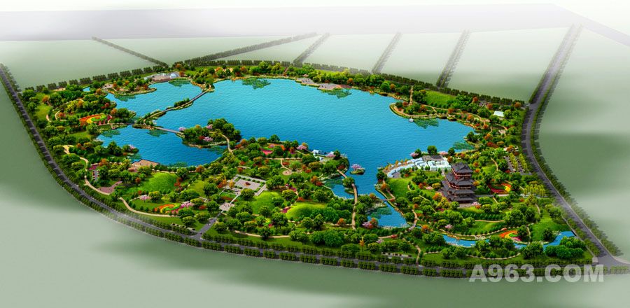 诸暨高湖湿地公园设计图片